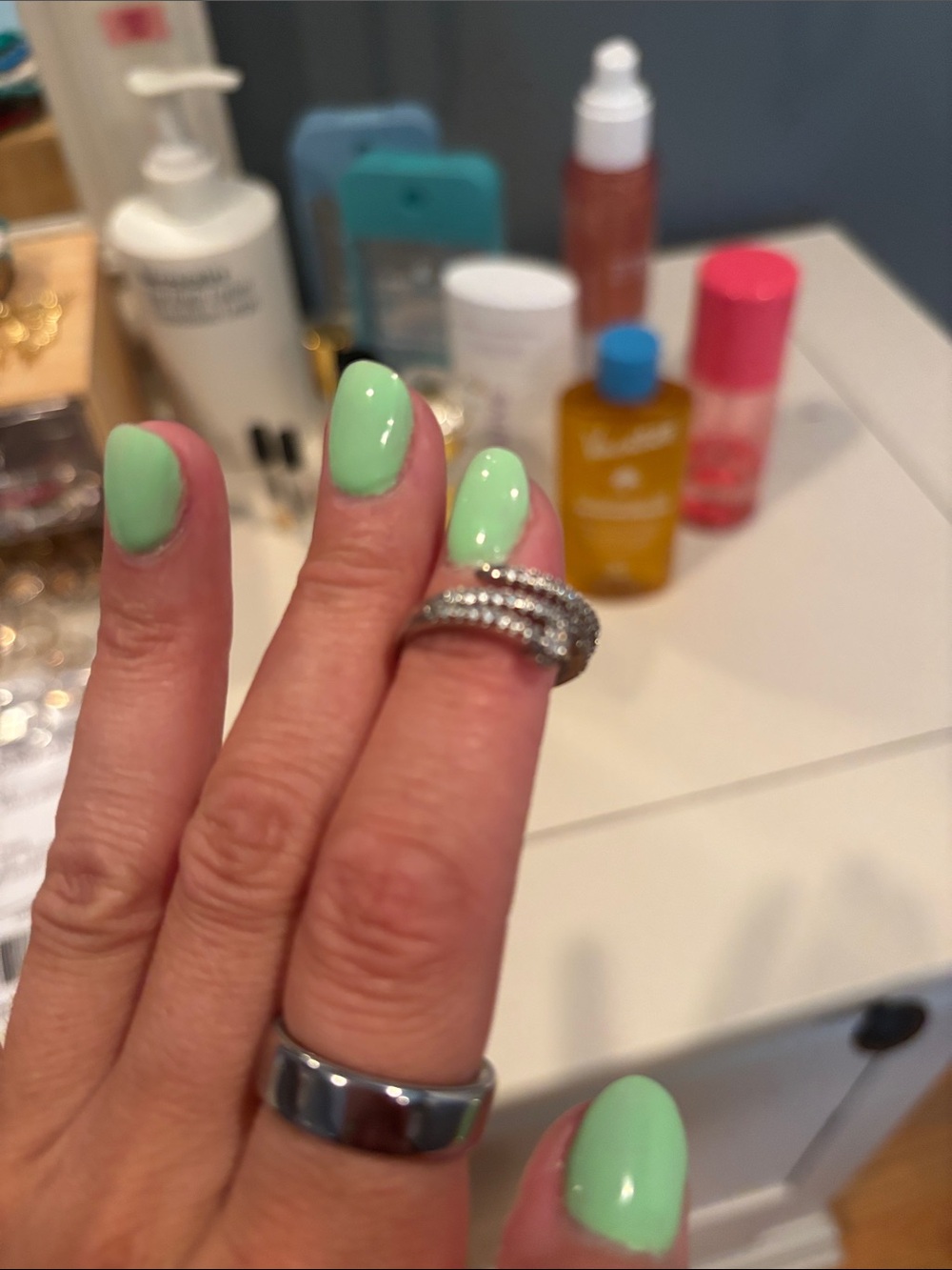 Wrap around Stackable Ring - Picture 2 of 5